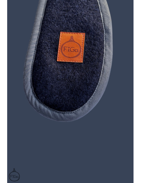 TermoMiś® Merino thermoregulierende Sitzauflage für Autositz und Kinderwage - Marineblau