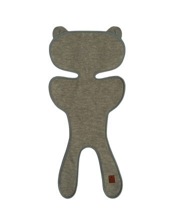 TermoMiś – wkładka merino do fotelika i wózka - Beż 2