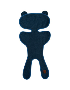 TermoMiś® Merino thermoregulierende Sitzauflage für Autositz und Kinderwagen – Jeans 2