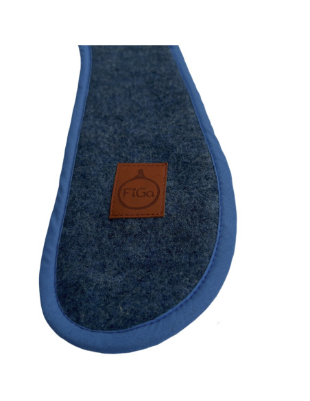 TermoMiś – wkładka merino do fotelika i wózka - Jeans