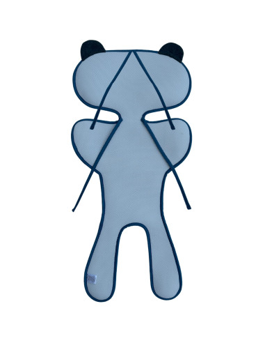 TermoMiś – wkładka merino do fotelika i wózka - Jeans