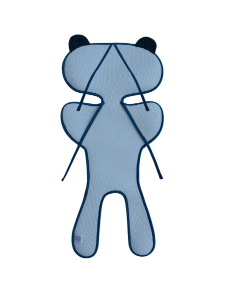 TermoMiś – wkładka merino do fotelika i wózka - Jeans