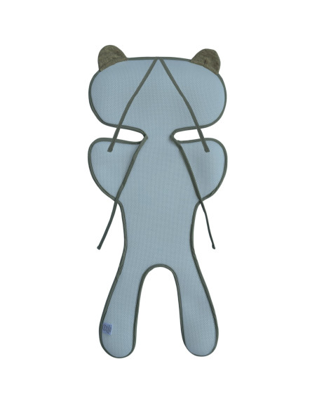 TermoMiś – wkładka merino do fotelika i wózka - Beż